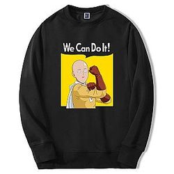 One Punch Man Sweatshirts - Graphic Japan Anime Streetwear Sportswear Sweatshirt