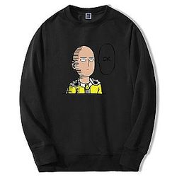 One Punch Man Sweatshirts - Graphic Anime Fashion Sweatshirt
