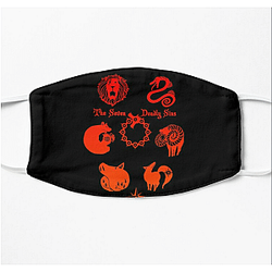 The Seven Deadly Sins Face Masks - The Seven Deadly Sins Symbol Breathable Face Masks