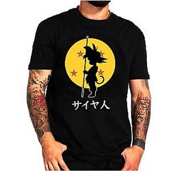 Anime Dragon ball Z Tshirt - Printed Top Unisex Fashion Streetwear T-shirt