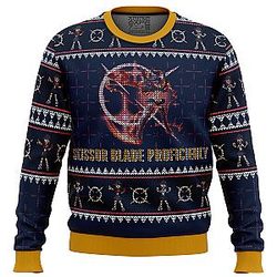 Scissor Blade Proficiency Matoi Ryuuko Kill la Kill Ugly Christmas Sweater ANA2207