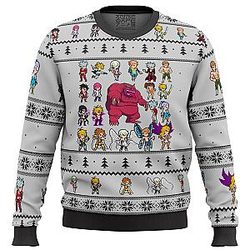 Seven Deadly Sins Sprites Ugly Christmas Sweater ANA2207