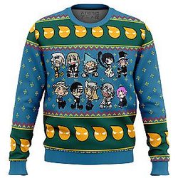 Soul Eater Chibi Ugly Christmas Sweater ANA2207
