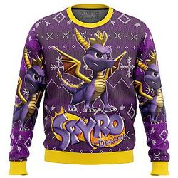 Spyro the Dragon Ugly Christmas Sweater ANA2207