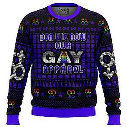 Don We Now Our Gay Apparel LGBT Ugly Christmas Sweater ANA2207