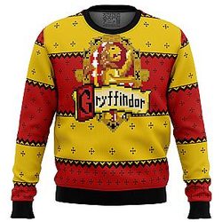 Harry Potter Gryffindor Ugly Christmas Sweater ANA2207
