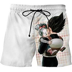 Dragon Ball Shorts For Him - Cute Anime Printed Short Pants