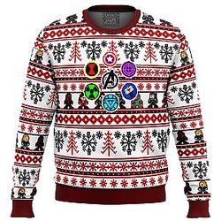 Marvel Avengers Retro Ugly Christmas Sweater ANA2207