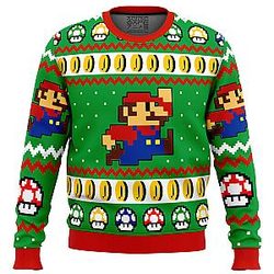 Super Mario Jump Ugly Christmas Sweater ANA2207