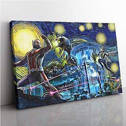 Antman Starry Night Canvas Print Wall Art ANA2207