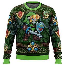 Zelda Link Green Ugly Christmas Sweater ANA2207