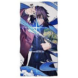 Demon Slayer Beach Towels - Tomioka Giyu Printed Anime Beach Towel