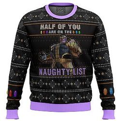Thanos Naughty List Ugly Christmas Sweater ANA2207