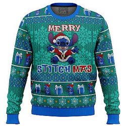 Stitch Merry Stitchmas Ugly Christmas Sweater ANA2207