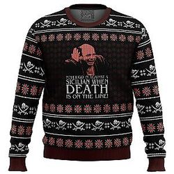 Vizzini The Princess Bride Ugly Christmas Sweater ANA2207