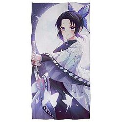 Demon Slayer Beach Towels - Shinobu Kochou Printed Anime Beach Towel