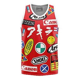 Akira Full Decals Basketball Jersey ANA2207