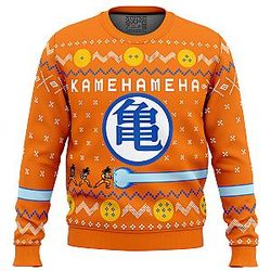Dragon Ball Z Kamehameha Ugly Christmas Sweater ANA2207