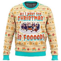 Food Wars Culinary Academy Ugly Christmas Sweater ANA2207