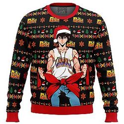 God of High School Santa Jin Mori Ugly Christmas Sweater ANA2207
