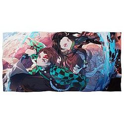 Demon Slayer Beach Towels - Nezuko Tanjro Printed Anime Beach Towel
