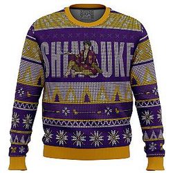 Gintama Smokin Shinsuke Ugly Christmas Sweater ANA2207