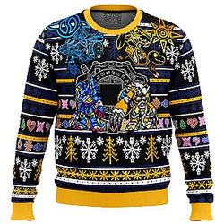 Digimon Ugly Christmas Sweater ANA2207