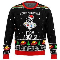 Area 51 Aliens Ugly Christmas Sweater ANA2207