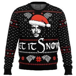 Game of Thrones Let it Snow Ugly Christmas Sweater ANA2207