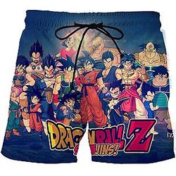 Dragon Ball Shorts For Him - Anime 3D Printing Men Shorts