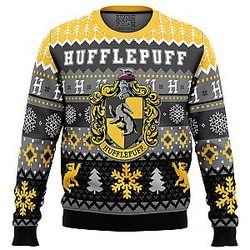 Harry Potter Hufflepuff House Ugly Christmas Sweater ANA2207