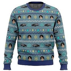 Initial D Takumi Fujiwara Ugly Christmas Sweater ANA2207