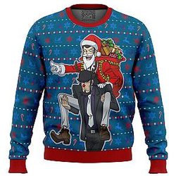 Lupin the 3rd Run Run Rudolph Ugly Christmas Sweater ANA2207