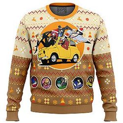 Lupin the 3rd Happy Trip Ugly Christmas Sweater ANA2207