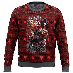Kakegurui Hyakkaou Private Academy Ugly Christmas Sweater ANA2207