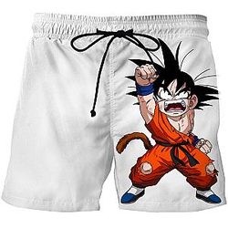 Dragon Ball Shorts For Him - Anime 3D Printed Short Pants