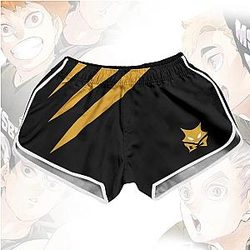 Haikyuu Beach Shorts for Her - Nishinoya Yu Cosplay Costumes Swimming Pants Beach Shorts for Her