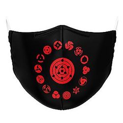 All Sharingans Naruto Face Mask ANA2207