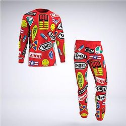 Akira Full Decals Pajamas ANA2207