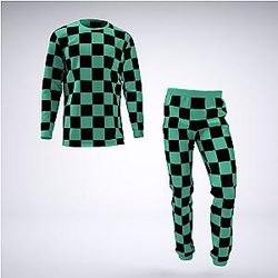 Tanjiro Kamado Demon Slayer Pajamas ANA2207
