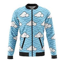 Sakonji Urokodaki Demon Slayer Fleece Bomber Jacket ANA2207