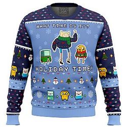 Adventure Time Christmas Time Ugly Christmas Sweater ANA2207