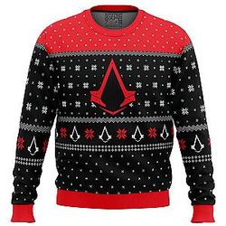 Assassins Creed Assassin Insignia Symbol Ugly Christmas Sweater ANA2207