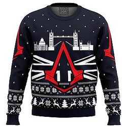 Assassins Creed London Bridge Ugly Christmas Sweater ANA2207
