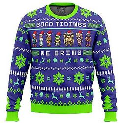 Chrono Trigger Good Tidings We Bring Ugly Christmas Sweater ANA2207