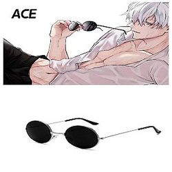 Jujutsu Kaisen Sunglasses - Gojo Satoru Cosplay Anime Summer Eyewear