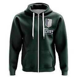Scouting Regiment Attack on Titan Zip Hoodie ANA2207