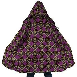 Yoshikage Kira Killer Queen Jojo’s Bizarre Adventure Dream Cloak Coat ANA2207