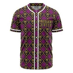 Yoshikage Kira Killer Queen Jojo’s Bizarre Adventure Baseball Jersey ANA2207