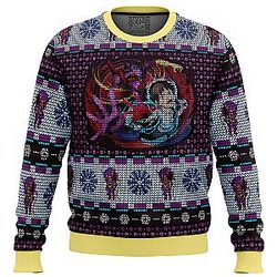 Unit-01 Ikari Shinji Neon Genesis Evangelion Ugly Christmas Sweater ANA2207